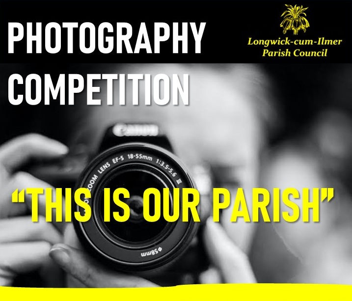 Camera and text saying photography competition - this is our parish 